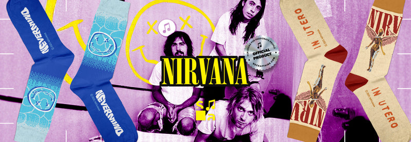 How Nirvana's Albums Inspired Our New Sock Collection