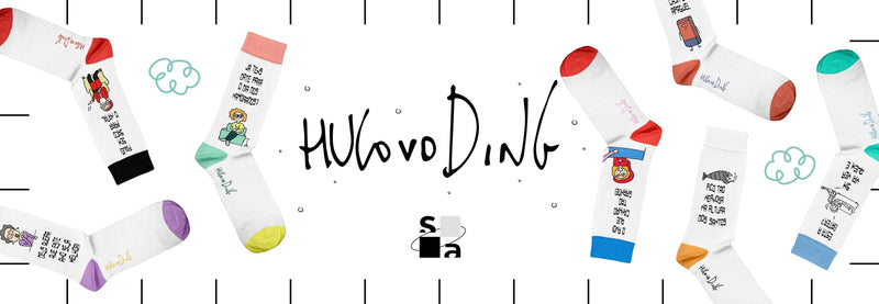 Coleção Exclusiva Sock Affairs x Hugo van der Ding