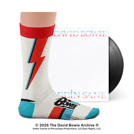 David Bowie Aladdin Sane Socks
