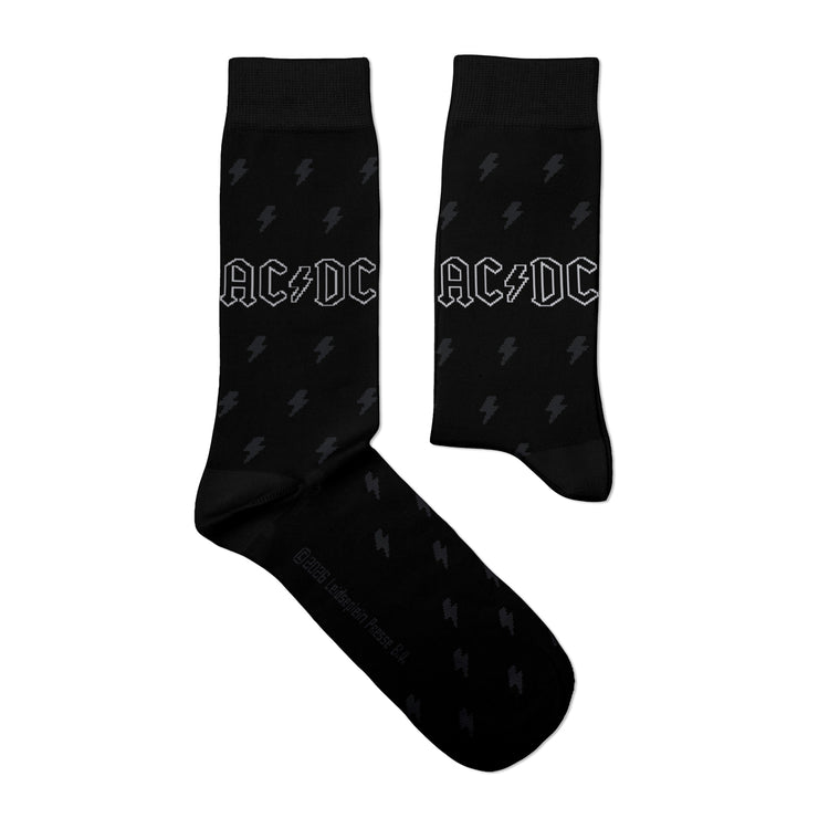AC/DC Back in Black Socks