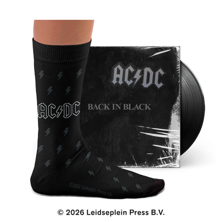 AC/DC Back in Black Socks