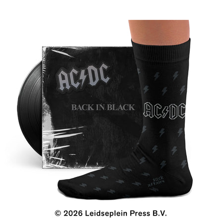AC/DC Back in Black Socks