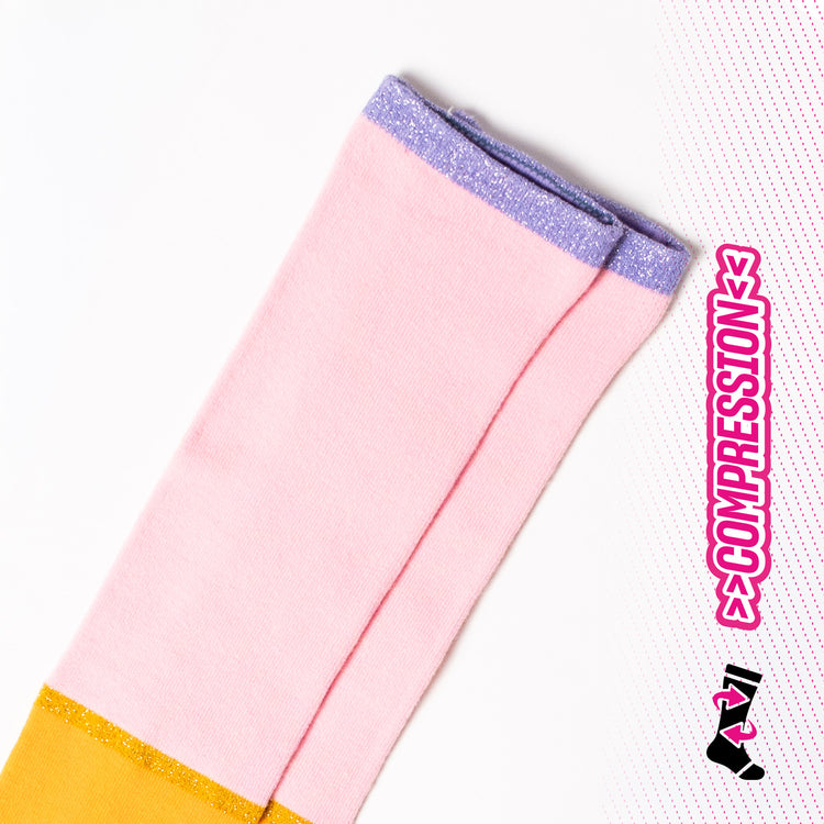 Citrus Pop Compression Socks