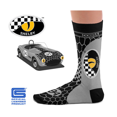 Shelby Cobra Snake Eyes Socks