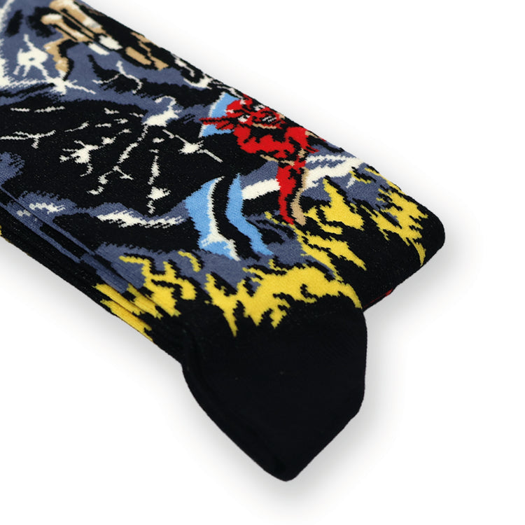 Iron Maiden Number of the Beast Socks