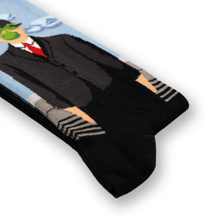 Magritte Son of Man Socks