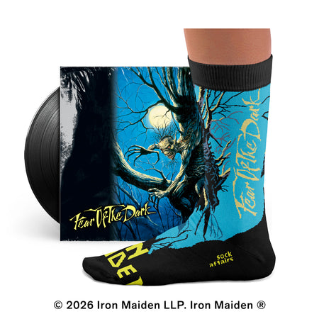 Iron Maiden Fear of the Dark Socks