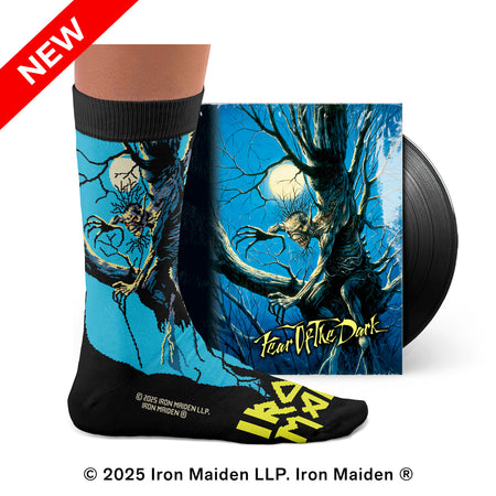 Iron Maiden Fear of the Dark Socks