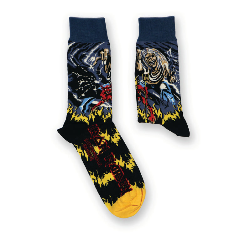 Iron Maiden Number of the Beast Socks