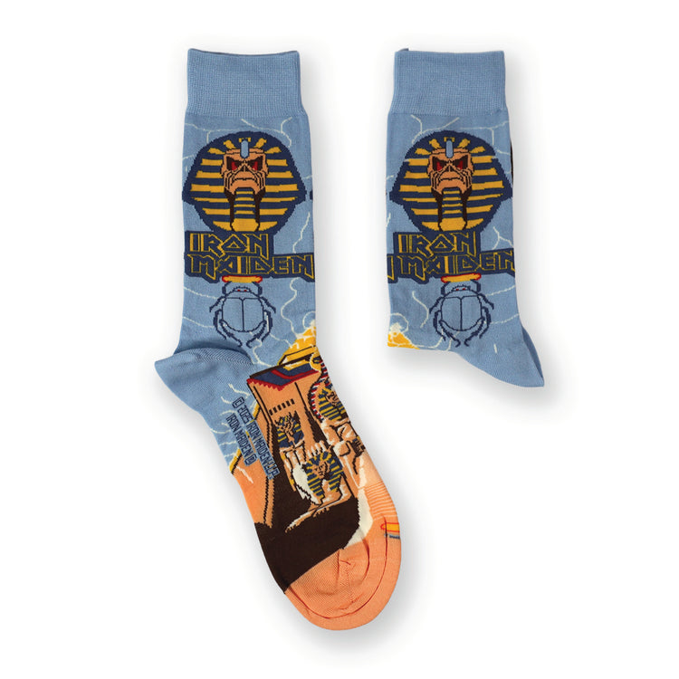 Iron Maiden Powerslave Socks