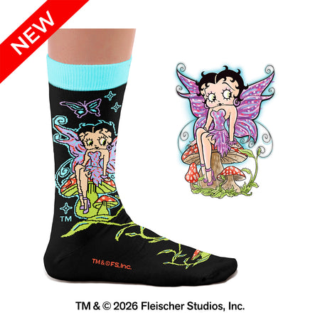Betty Boop Fairy Socks