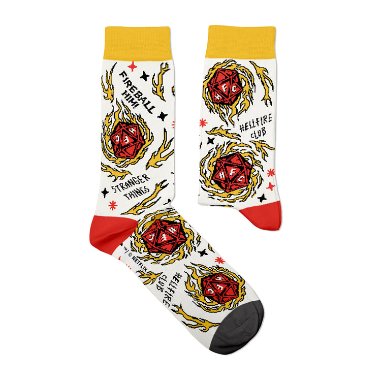 Stranger Things D20 Socks