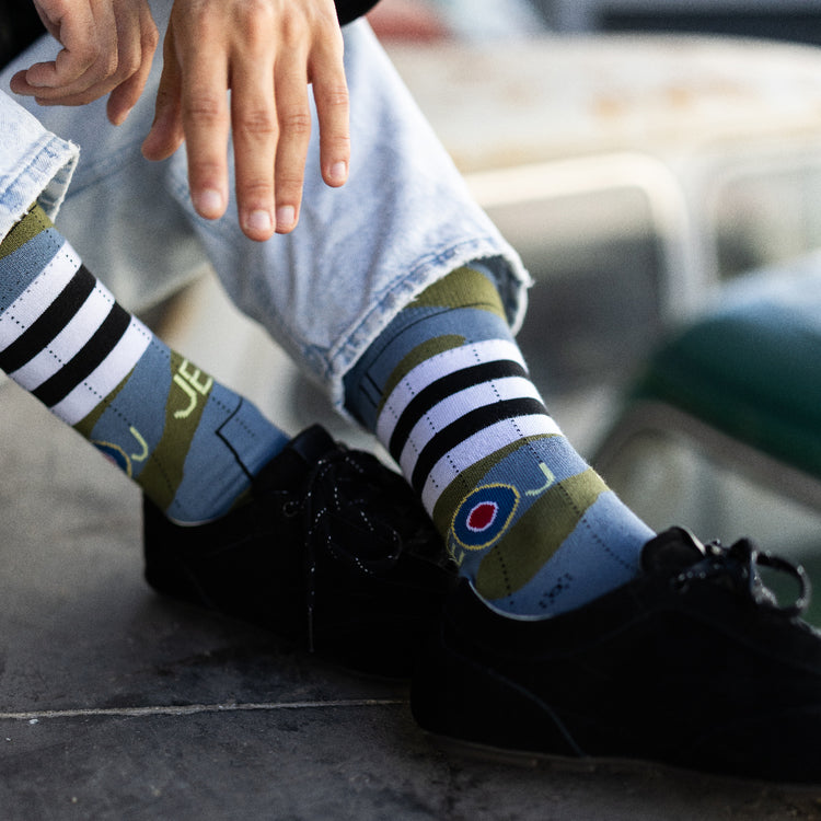 Spitfire Invasion Stripes Socks
