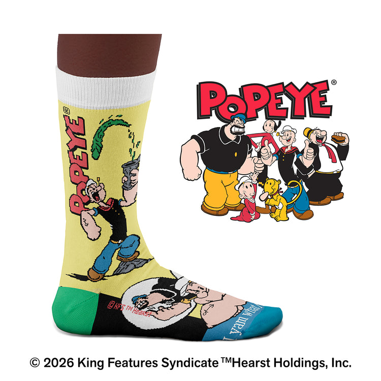 Popeye, I yam what I yam Socks