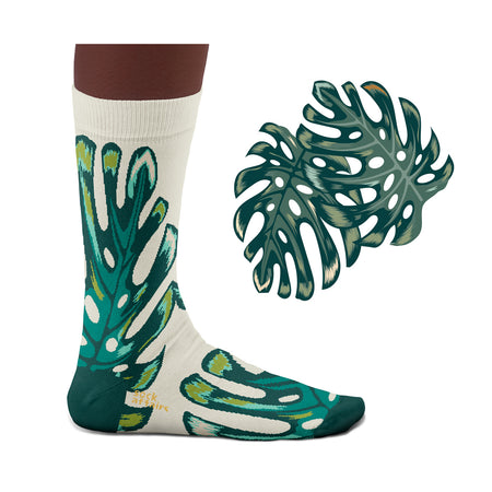 Monstera Socks