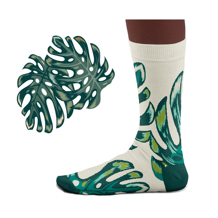 Monstera Socks