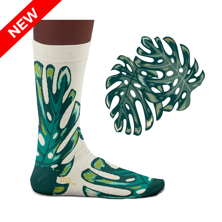 Monstera Socks