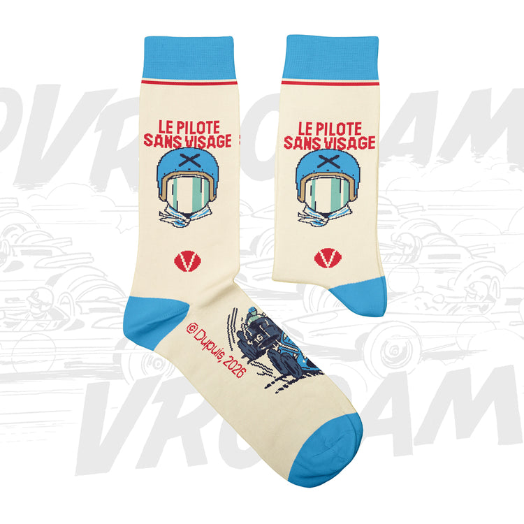 Michel Vaillant - Le Pilote Sans Visage Socks