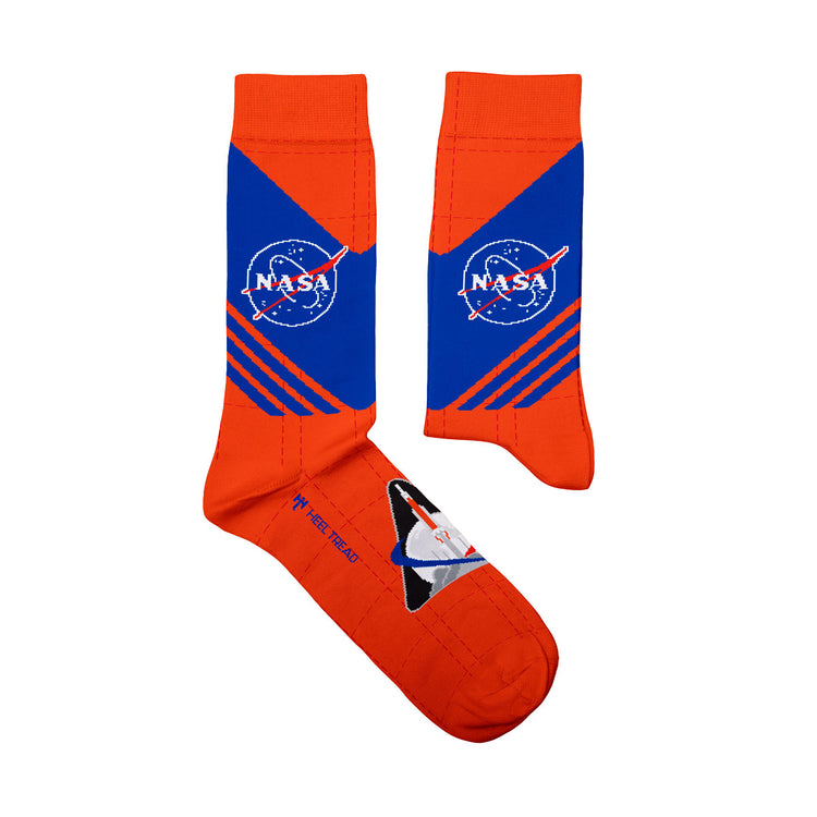 NASA Spacesuit Orange Socks