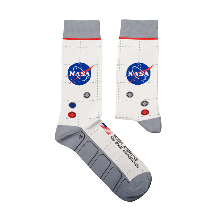 NASA Spacesuit White Socks