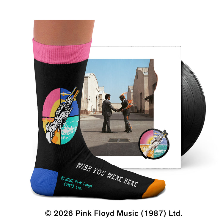Pink Floyd Wish You Were Here Socks