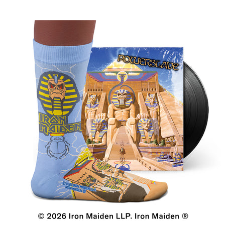 Iron Maiden Powerslave Socks