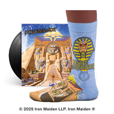 Iron Maiden Powerslave Socks