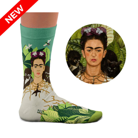 Frida Self-Portrait Socks