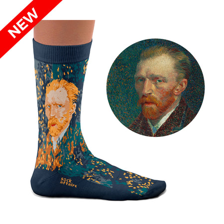 Van Gogh Self-Portrait Socks