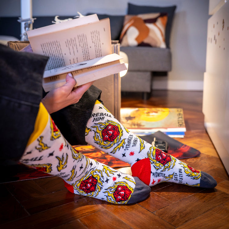Stranger Things D20 Socks