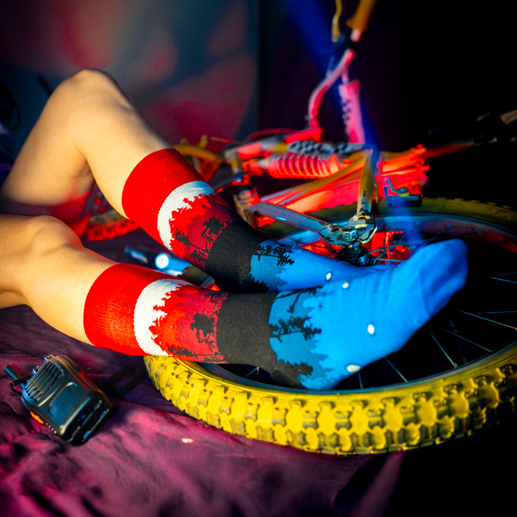 Stranger Things Upside Down Socks
