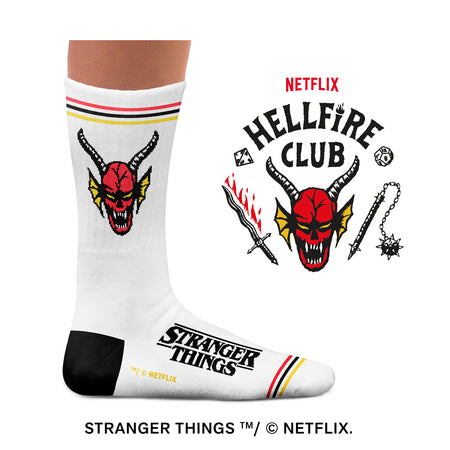 Stranger Things Hellfire Club Athletic Socks