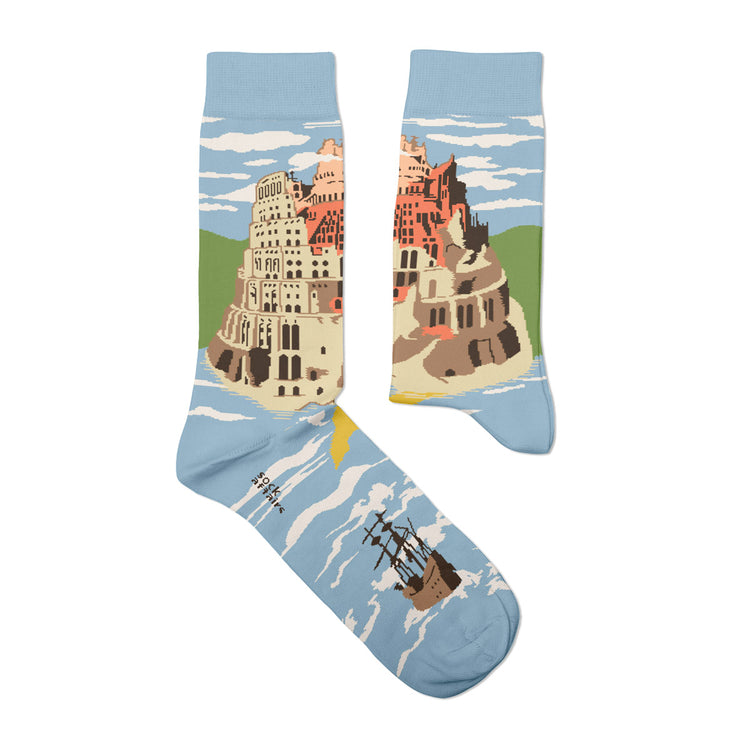 Tower of Babel Socks
