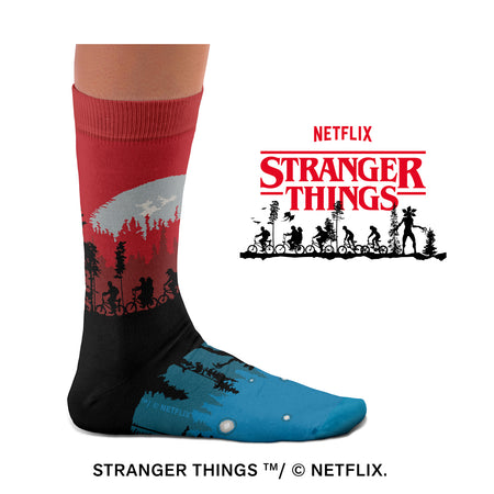 Stranger Things Upside Down Socks