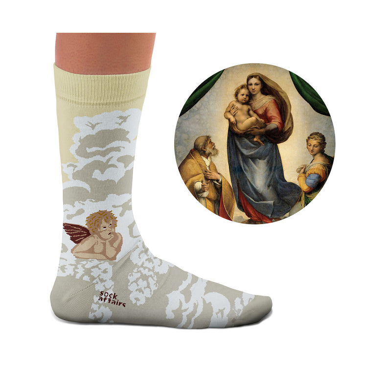 Sistine Madonna Socks
