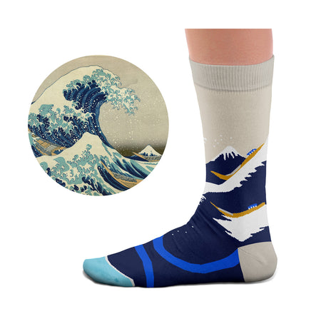 Great Wave Socks